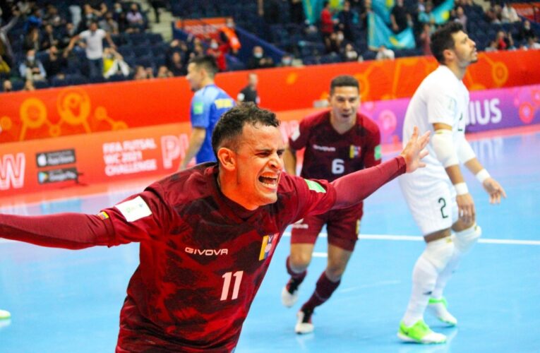Vinotinto de Futsal empató ante Kazajistán