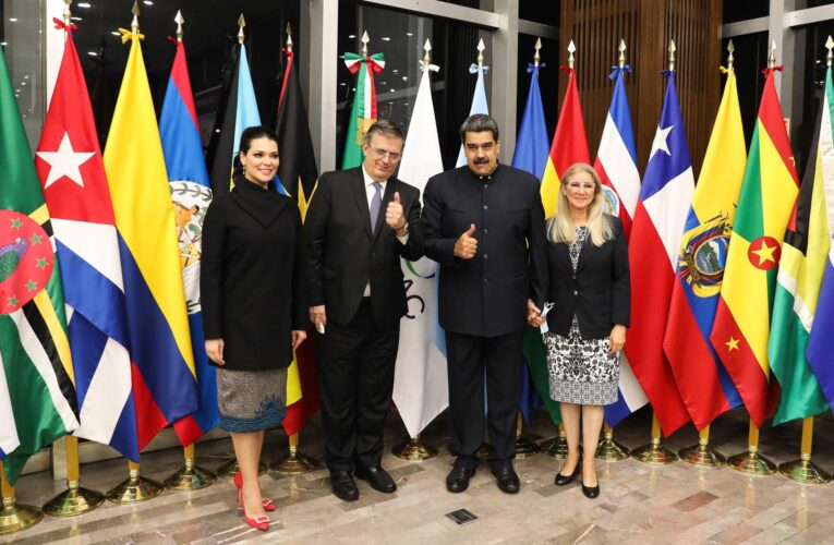 Maduro llegó a México para la cumbre Celac