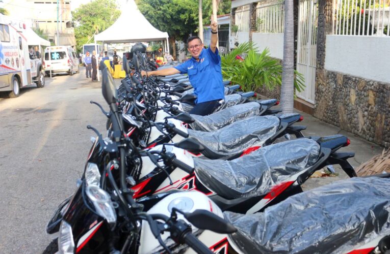 Gobernación entregará nuevas motos a policías
