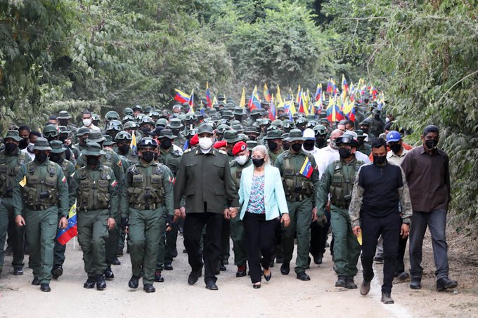 Maduro denunció la infiltración de grupos terroristas colombianos