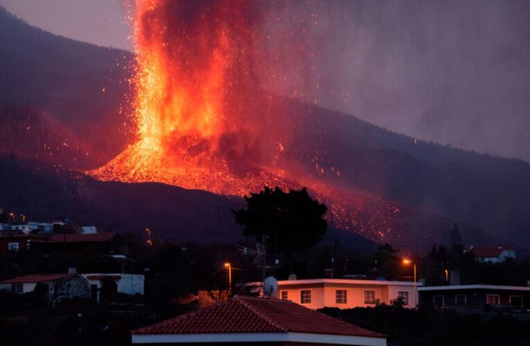Quiebre del cono del volcán de La Palma amenaza nuevas zonas urbanas