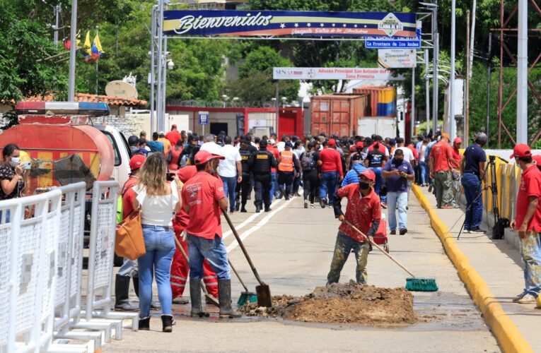 Gobernadora de Táchira advierte que aún no se reanuda paso comercial con Colombia