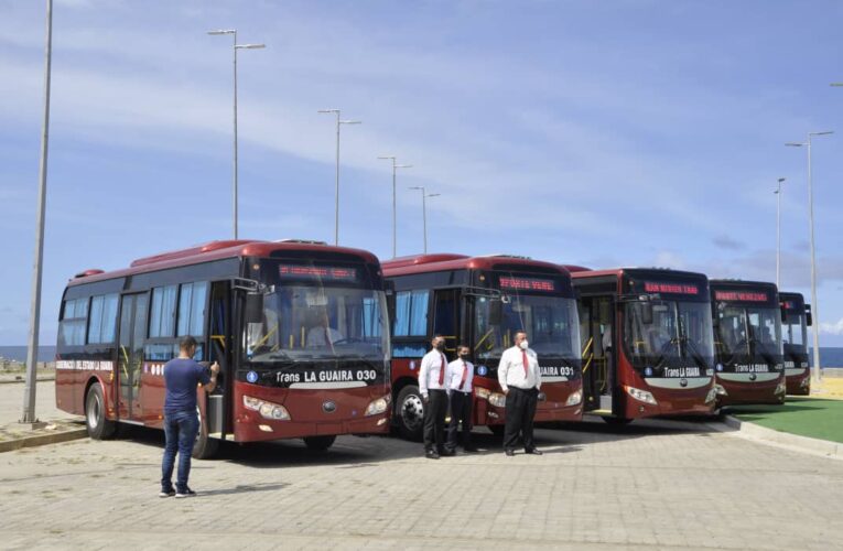 Incorporan 5 buses Yutong a la ruta Catia La Mar–Caribe