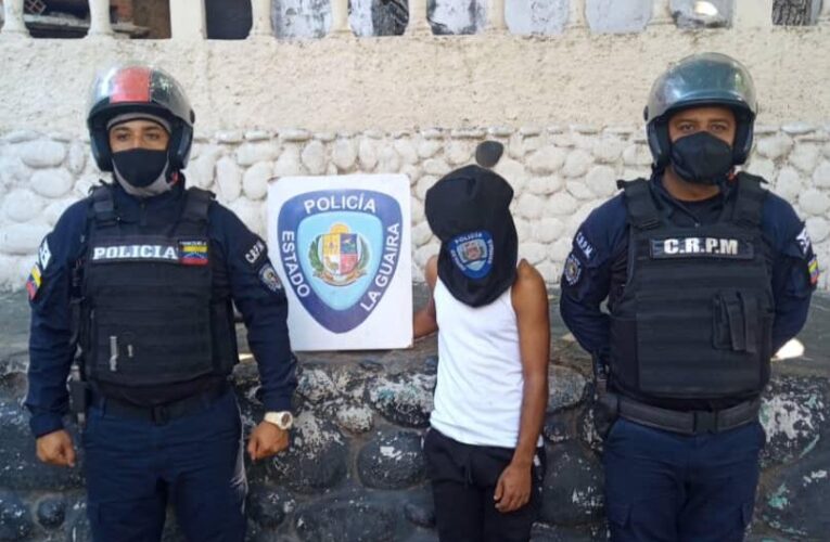 Arrestan en Caraballeda a solicitado por droga