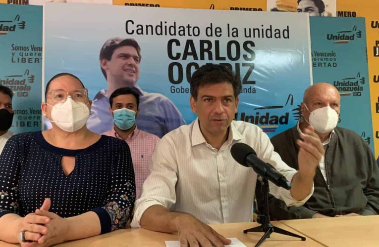 CNE no ha aceptado la declinación de Carlos Ocariz