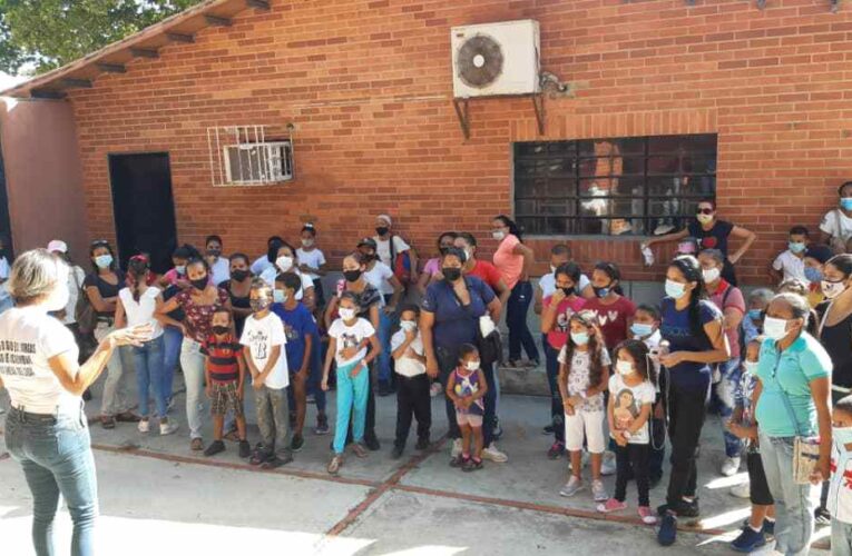 59 niños de la Alfredo Machado fueron vacunados