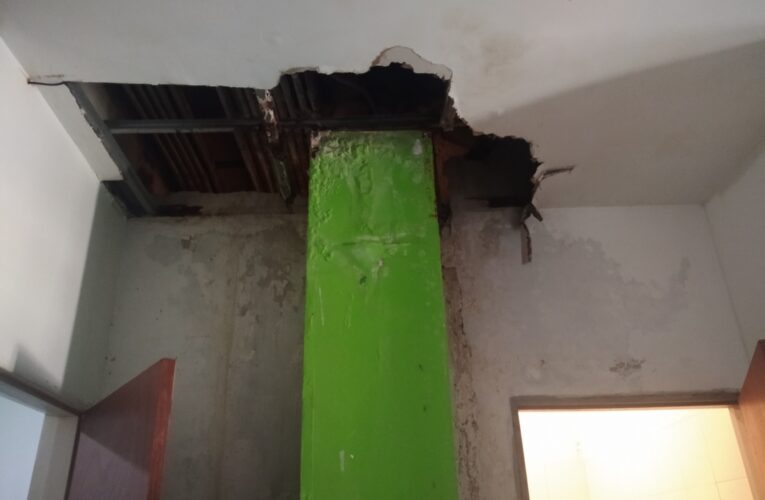 En la Opppe 25 piden impermeabilizar del techo antes de que colapse