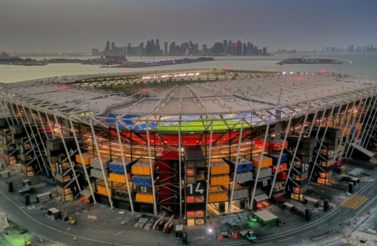 Qatar hizo con 974 contenedores uno de los estadios del Mundial