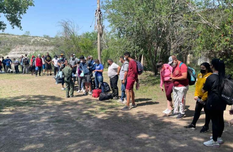 Patrulla fronteriza interceptó a 168 migrantes venezolanos en Texas