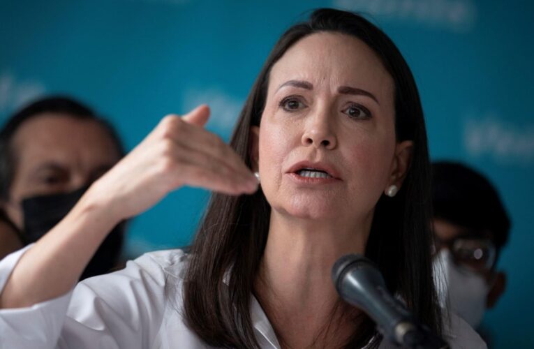 María Corina Machado propone una elección popular para definir los líderes de oposición