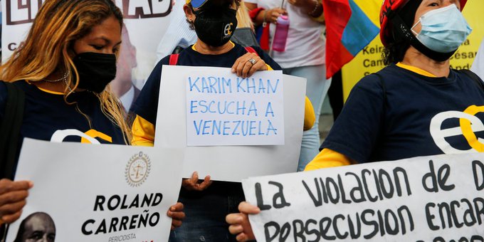 ONG piden al fiscal Karim Khan que no se vaya sin escuchar a las víctimas