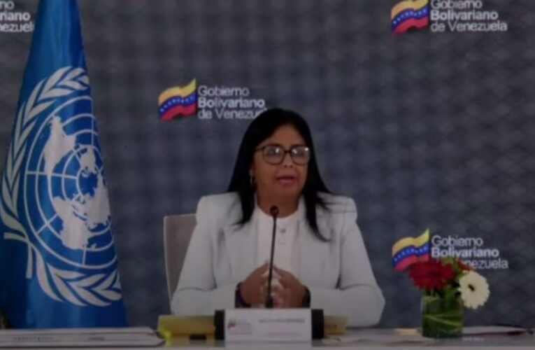 Delcy Rodríguez: Venezuela ha avanzado en DDHH