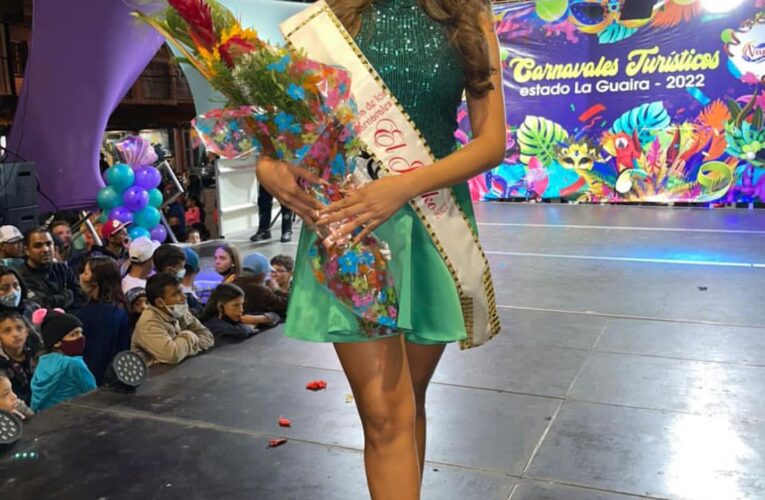 Yamileth Ramos es la candidata por El Junko a los carnavales de La Guaira