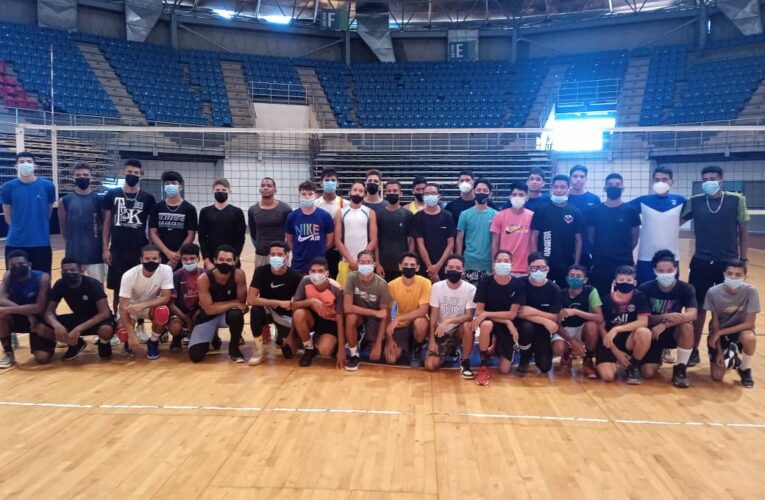Prospectos guaireños acudieron al draft rumbo a la liga nacional de voleibol