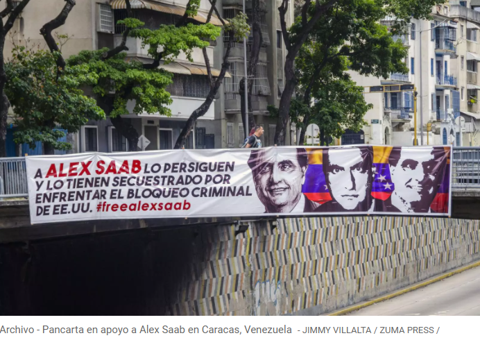 Alex Saab niega negocios con Santos y Correa