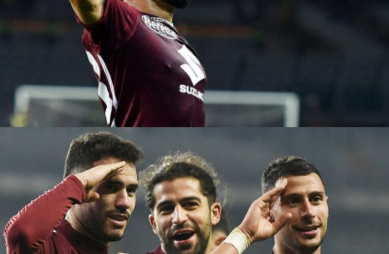 Jugadores del Torino se despidieron de Rincón con un emotivo gesto