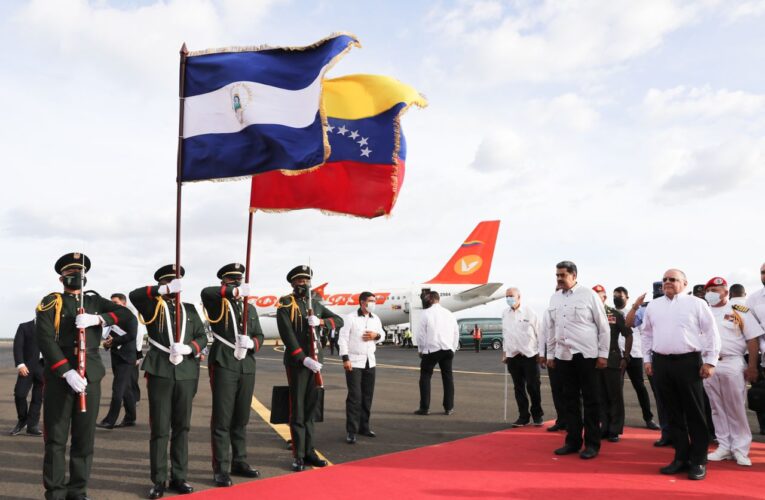 Maduro viajó a Nicaragua a la toma de posesión de Ortega