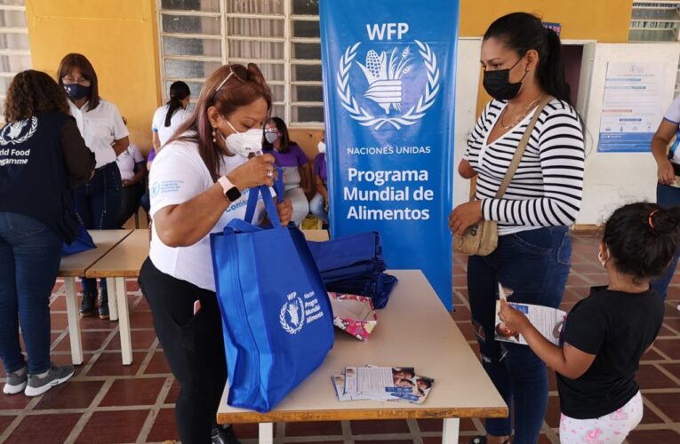 ONU dará recursos para alimentar a 110 mil estudiantes venezolanos