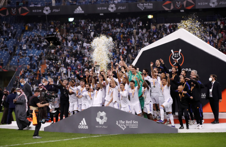 Real Madrid ganó la Supercopa de España