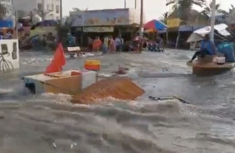 2 muertos en Perú por oleaje del tsunami en Tonga