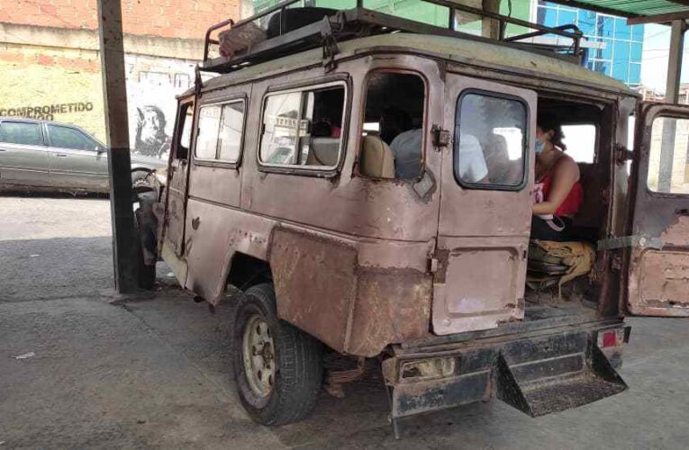 En las troncales prestan servicio «ranchos con ruedas»