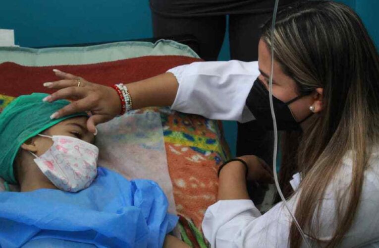 Rehabilitan área de pediatría del Periférico de Pariata