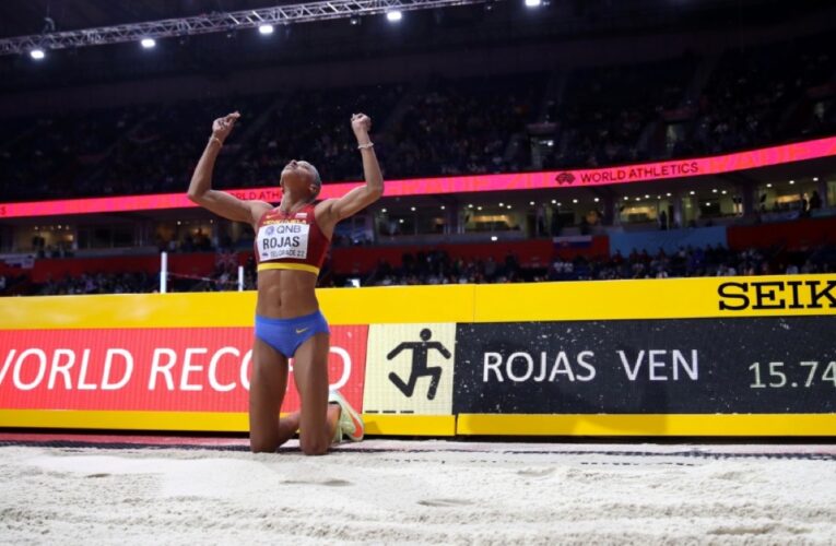 Yulimar Rojas se corona como campeona Mundial de Atletismo