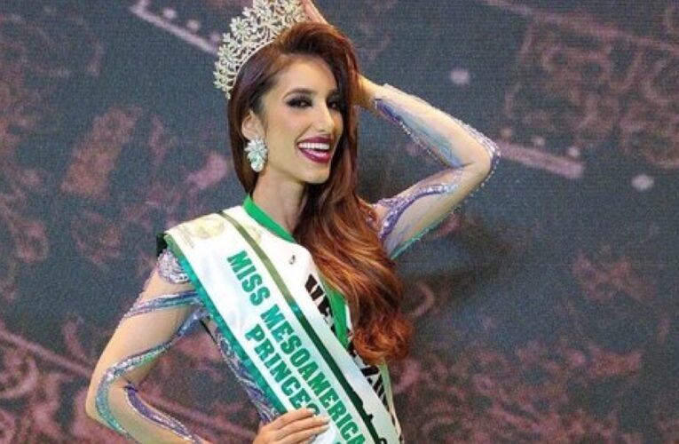 Aleska Cordido fue segunda finalista en el Miss Mesoamérica 2022