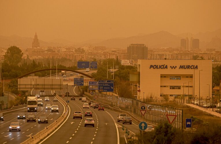 Polvo del Sáhara en España se extenderá hasta el miércoles 16