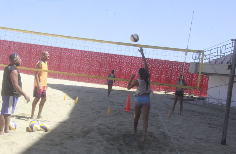 Voleibol playa se prepara para Suramericano de la Juventud