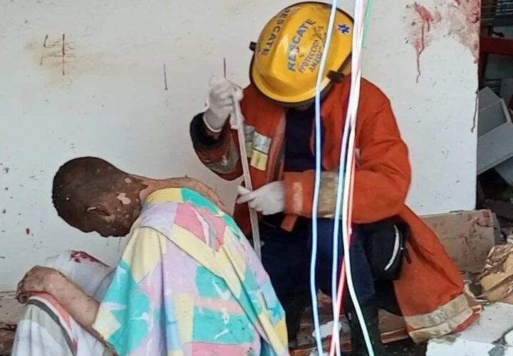 2 heridos al explotar bombona de gas en Anzoátegui