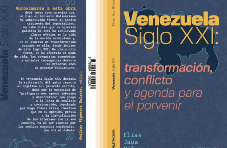 Voces presentará libro de Elías Jaua para el cambio político