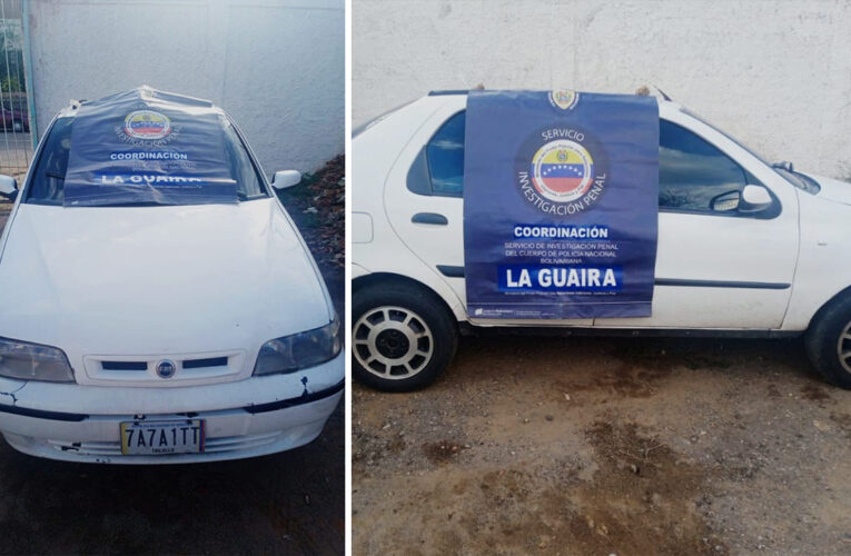DIP recuperó vehículo en La Zorra