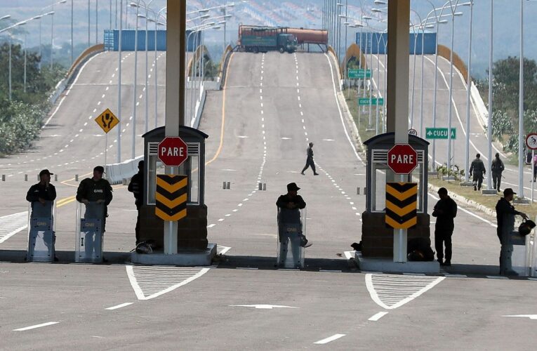 Colombia cerrará sus fronteras el sábado hasta el lunes por elecciones