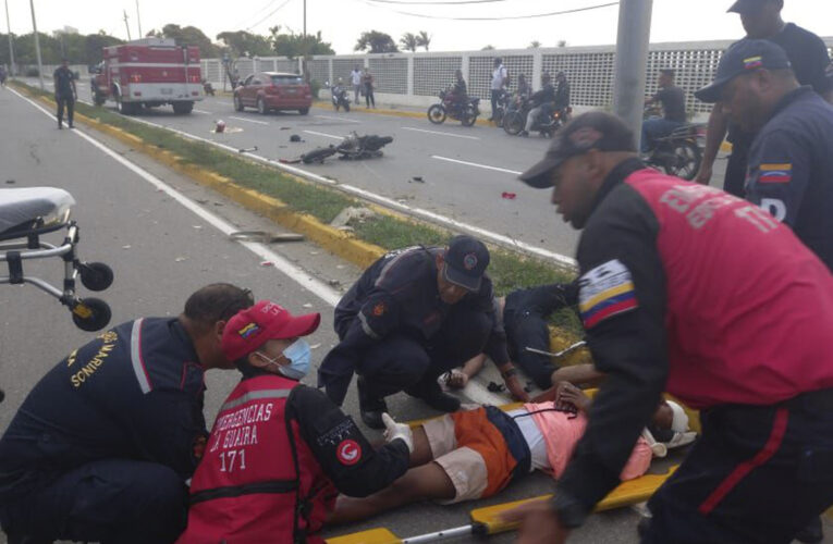 Un muerto y un herido en choque entre motos