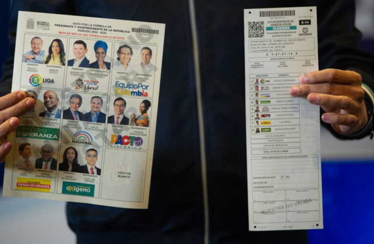 Candidatos colombianos califican positivamente al proceso electoral