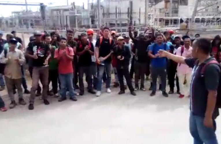Trabajadores de Corpoelec protestan en demanda de mejora salarial y equipos