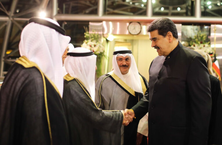 Maduro realiza su primera visita oficial a Kuwait