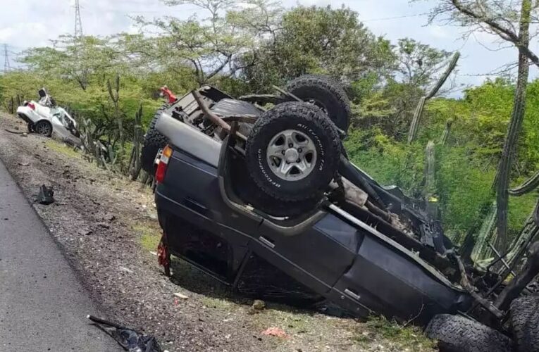 Mueren 4 venezolanos en Colombiaal tratar de esquivar unos chivos