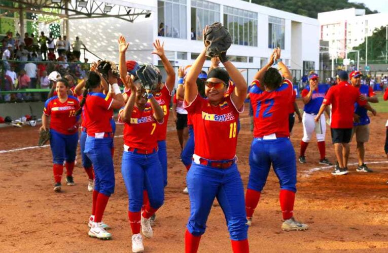Venezuela clasificó a la semifinal del Softbol en valledupar