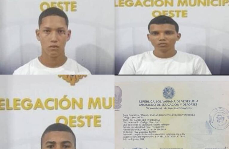 Tres detenidos por falsificar documentos para ingresar a  la UNES