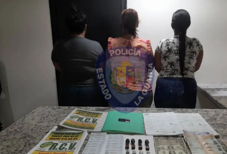 Mujeres estafaban con documentos falsos de tránsito en Caraballeda