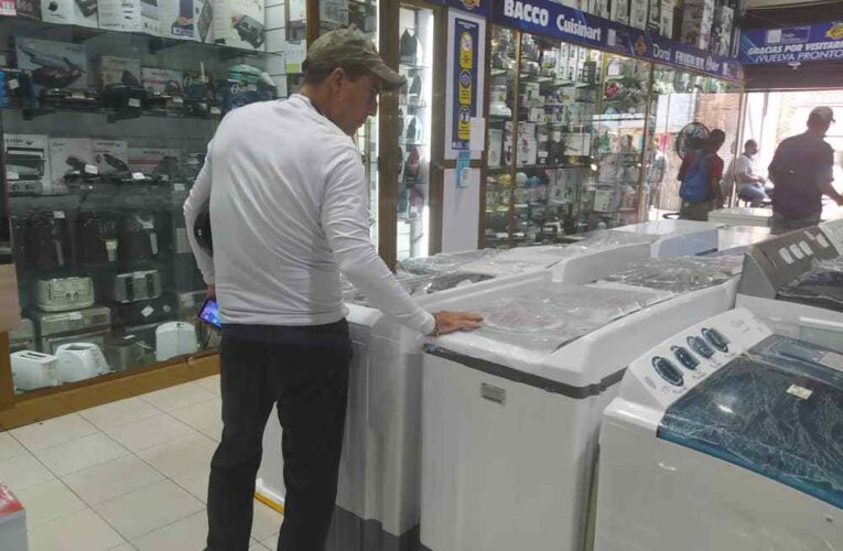 Baja la compra de electrodomésticos en Maiquetía
