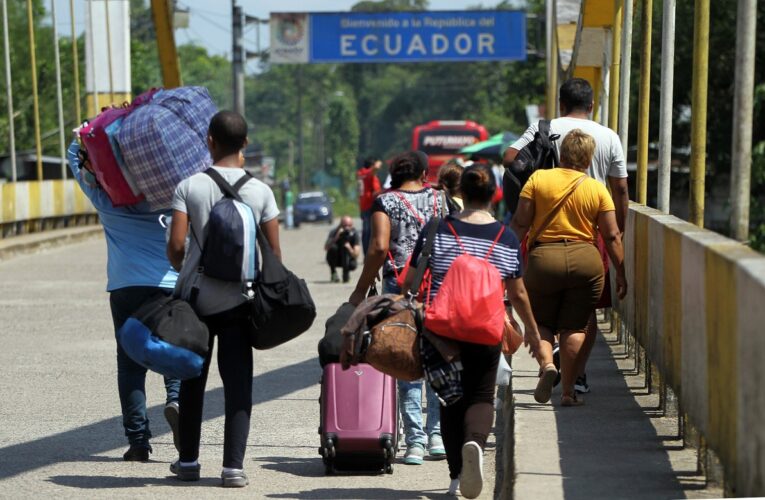 EEUU destinará $35 millones para refugiados venezolanos en Ecuador