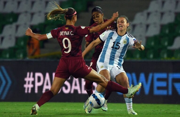 Vinotinto femenina cae frente a Argentina en la Copa América