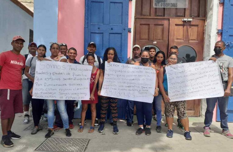Buhoneros de Maiquetía denuncian atropellos y amenazas de la Alcaldía