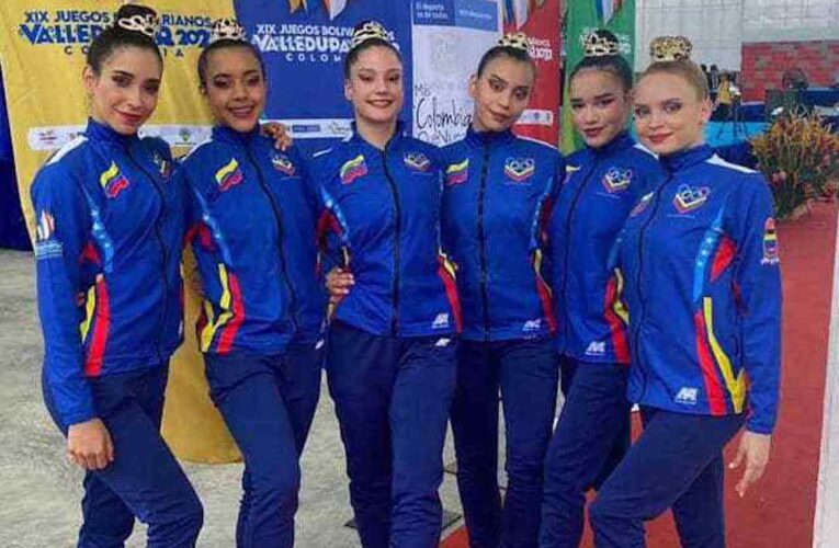 Venezuela terminó subcampeona en gimnasia rítmica en Valledupar