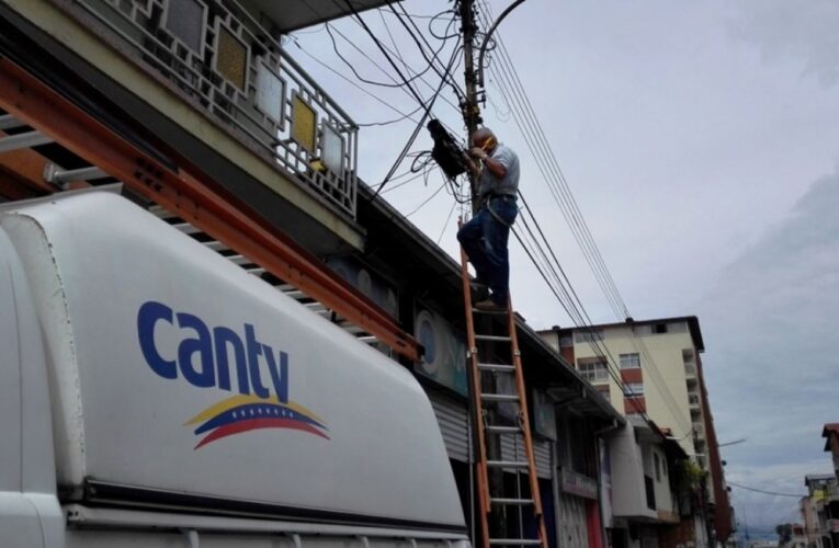 Caracas y 8 estados sin internet Cantv
