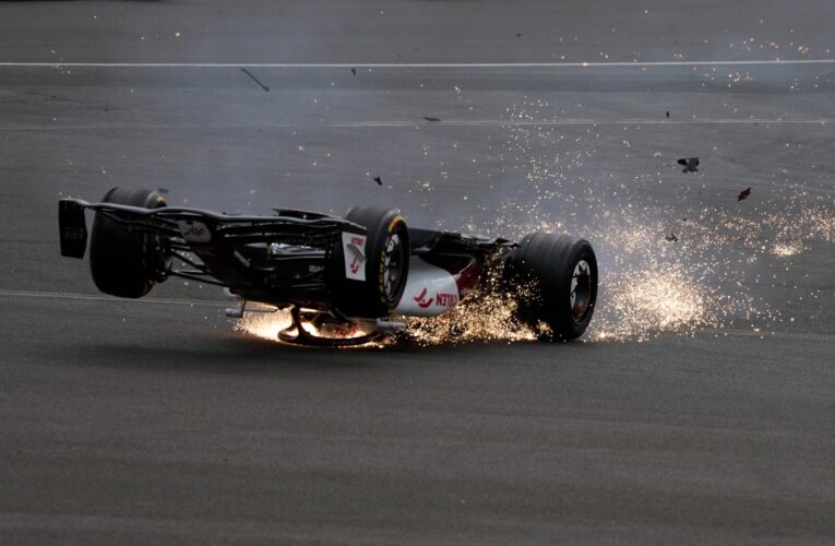 Impactante accidente se registró en el GP de Gran Bretaña