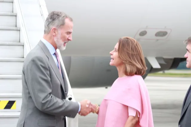 Rey de España llegó a Bogotá para posesión de Petro